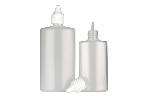 Sperling 100 ml Ovale Liquidflasche Tropfflasche Dropperbottle (10 St.) von Sperling