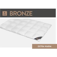 SPESSARTTRAUM Daunenbettdecke "Bronze", extrawarm, Füllung 90% Daunen, 10% Federn, Bezug 100% Baumwolle, (1 St.), hergestellt in Deutschland, allergikerfreundlich von Spessarttraum