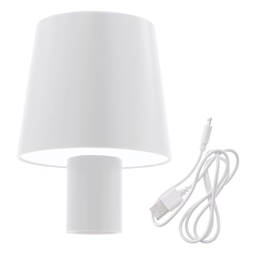 Akku Touch Flaschenleuchte 60 LED 14 x 10 cm - weiß - Flaschenlicht warm und kalt weiß zum Aufstecken auf Flaschen - Deko Flaschen Lampe Tischleuchte dimmbar wiederaufladbar für den Innenbereich von Spetebo