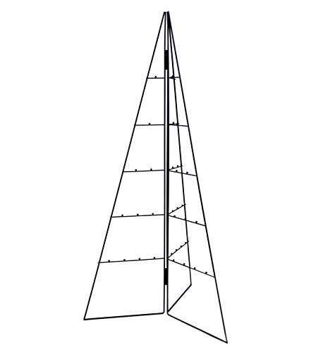 Design Metallbaum für Zierschmuck - 100 cm - Deko Baum Weihnachtsbaum Tannenbaum schwarz von Spetebo