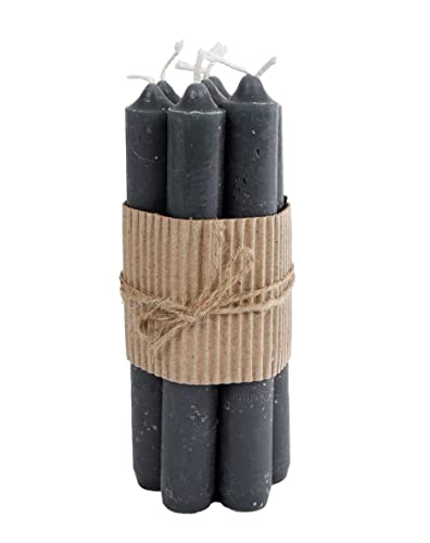 Spetebo Echtwachs Stabkerzen 7er Pack - dunkelgrau - Festtags Tafelkerzen Set ca. 16 cm Höhe - Kerze für Advent Weihnachten Nikolaus Hochzeit Geburtstag Deko Spetebo Echtwachs Stabkerzen 7er Pack - dunkelgrau - Festtags Tafelkerzen Set ca. 16 cm Höhe - Kerze für Advent Weihnachten Nikolaus Hochzeit Geburtstag Deko von Spetebo