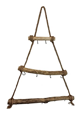 Spetebo Holz Hänge Tannenbaum mit 3 Ästen zum selbst dekorieren - 72 cm - Weihnachtsdeko Wandbaum Wandbehang Spetebo Holz Hänge Tannenbaum mit 3 Ästen zum selbst dekorieren - 72 cm - Weihnachtsdeko Wandbaum Wandbehang von Spetebo