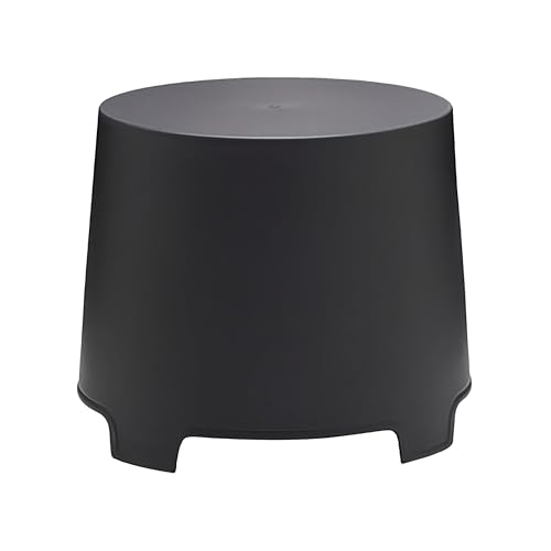 Kunststoff Beistelltisch rund anthrazit - 46 x 40 cm - Garten Kaffeetisch konisch stapelbar - Outdoor Stapeltisch Balkontisch Terrassentisch Tisch für Balkon Terrasse Camping klein Kunststoff Beistelltisch rund anthrazit - 46 x 40 cm - Garten Kaffeetisch konisch stapelbar - Outdoor Stapeltisch Balkontisch Terrassentisch Tisch für Balkon Terrasse Camping klein von Spetebo