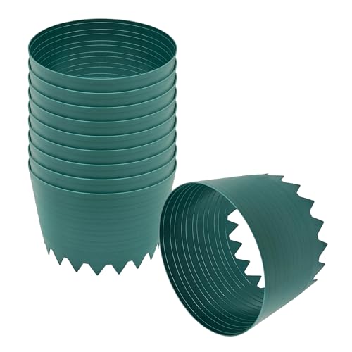 Spetebo Kunststoff Bewässerungsring 20 cm grün - 10er Set - Gießring zur Bewässerung von Kräutern Gemüsepflanzen Blumen Bewässerungshilfe Pflanzen Saatgut Befeuchtung Spetebo Kunststoff Bewässerungsring 20 cm grün - 10er Set - Gießring zur Bewässerung von Kräutern Gemüsepflanzen Blumen Bewässerungshilfe Pflanzen Saatgut Befeuchtung von Spetebo