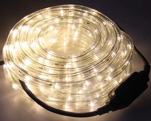 LED Lichtschlauch WARMWEISS 12 Meter - Ø 12mm, IP44 für Innen und Außen von Spetebo