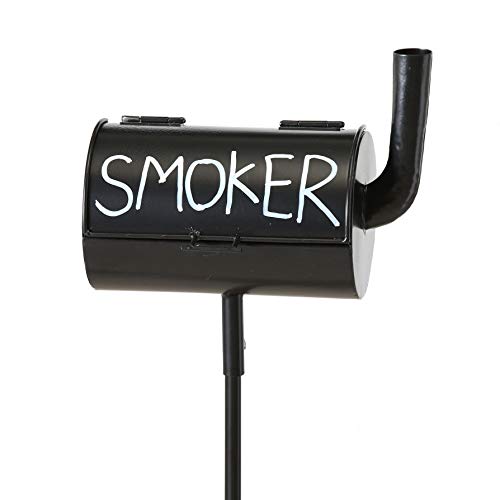 Spetebo Aschenbecher Smoker mit Erdspieß - 115 cm - Ascher Stehascher Standaschenbecher Sturmaschenbecher von Spetebo
