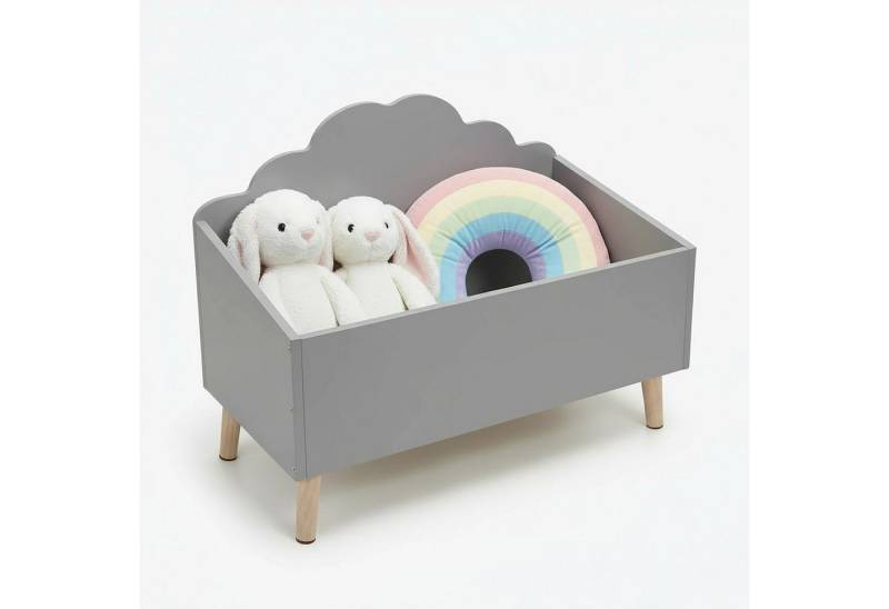 Spetebo Aufbewahrungsbox Kinder Aufbewahrungstruhe Wolke 58 x 45 cm (Anzahl, 1 St., Stück), robust und langlebig von Spetebo