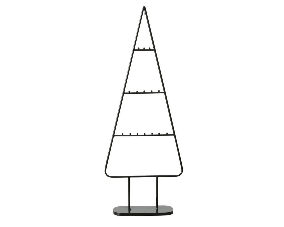 Spetebo Dekobaum Metall Tannenbaum THEO - 111 cm (Inhalt, 1 St., Aufsteller mit Haken), für Zierschmuck - Metallbaum Dekobaum Advent Winter von Spetebo