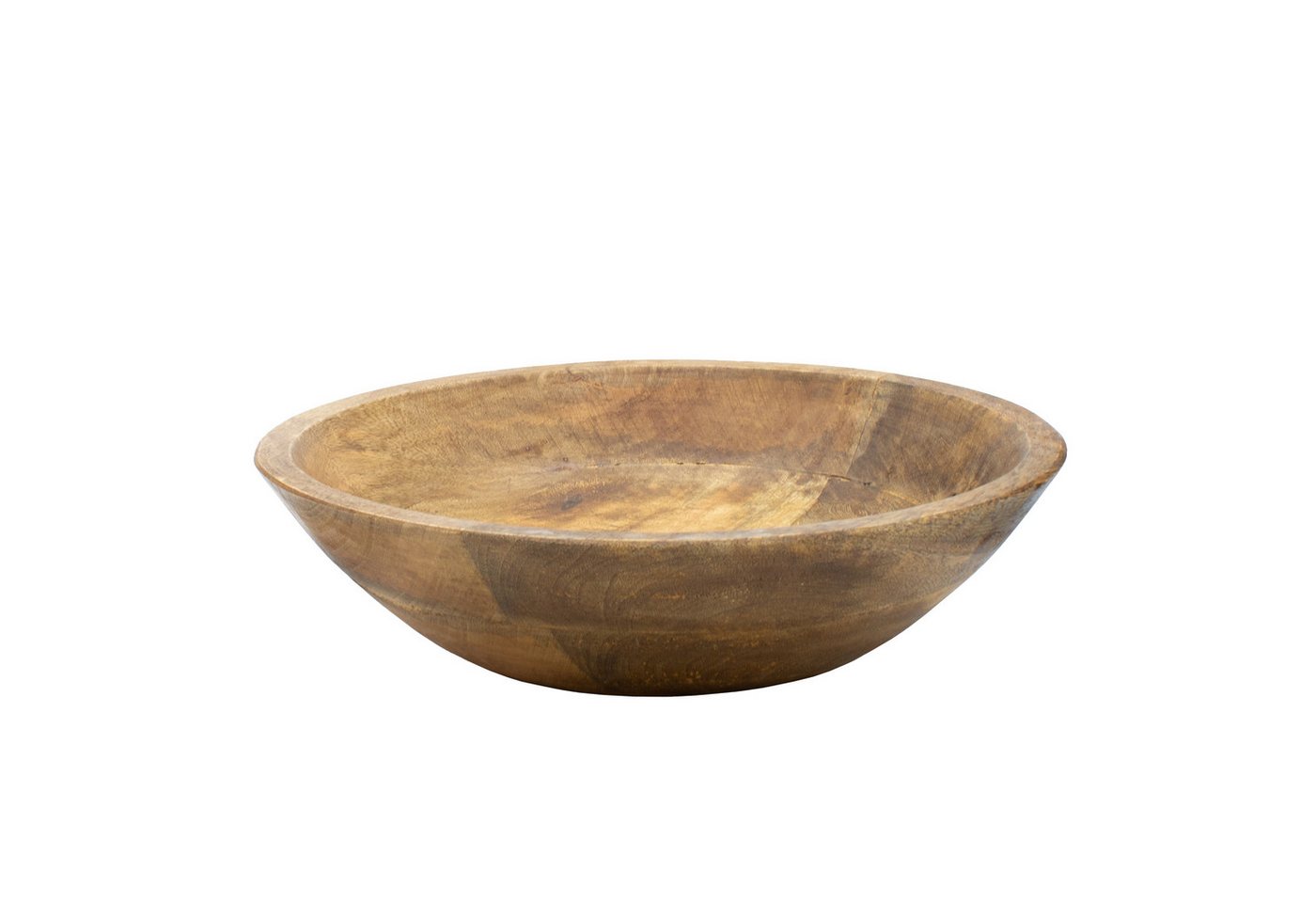 Spetebo Dekoschale aus Mango Holz (Runde Schale, 1 St., massivem Mangoholz, Ø 30 cm), Vielseitig einsetzbar von Spetebo