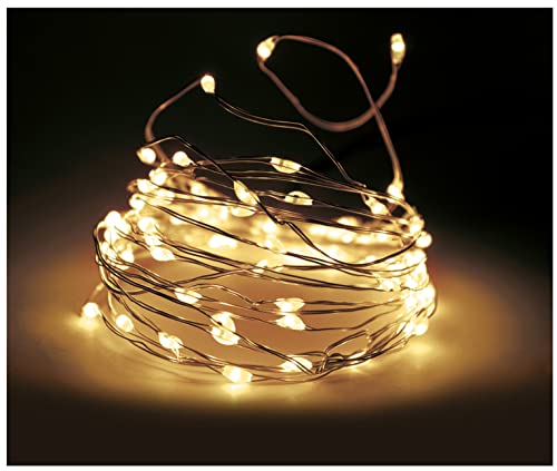 Spetebo Draht Lichterkette mit 200 LED in warm weiß - 1190 cm - mit Fernbedienung Timer Dimmer und 8 Funktionen - Leuchtdraht Weihnachtsdeko Innen Außen Spetebo Draht Lichterkette mit 200 LED in warm weiß - 1190 cm - mit Fernbedienung Timer Dimmer und 8 Funktionen - Leuchtdraht Weihnachtsdeko Innen Außen von Spetebo