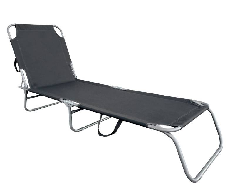 Spetebo Gartenliege, Stück, 1 St., Liege, Relax Sonnenliege mit 4-fach verstellbarem Rückenteil von Spetebo