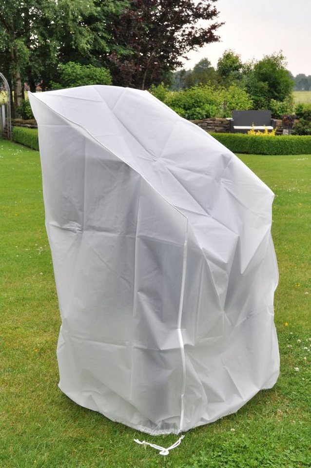 Spetebo Gartenmöbel-Schutzhülle Wetterschutzhülle für Stapelstühle - 120 x 62 cm (Stück, 1-St., Schutzhülle), Wetterschutzhülle für Stapelstühle - 120 x 62 cm von Spetebo