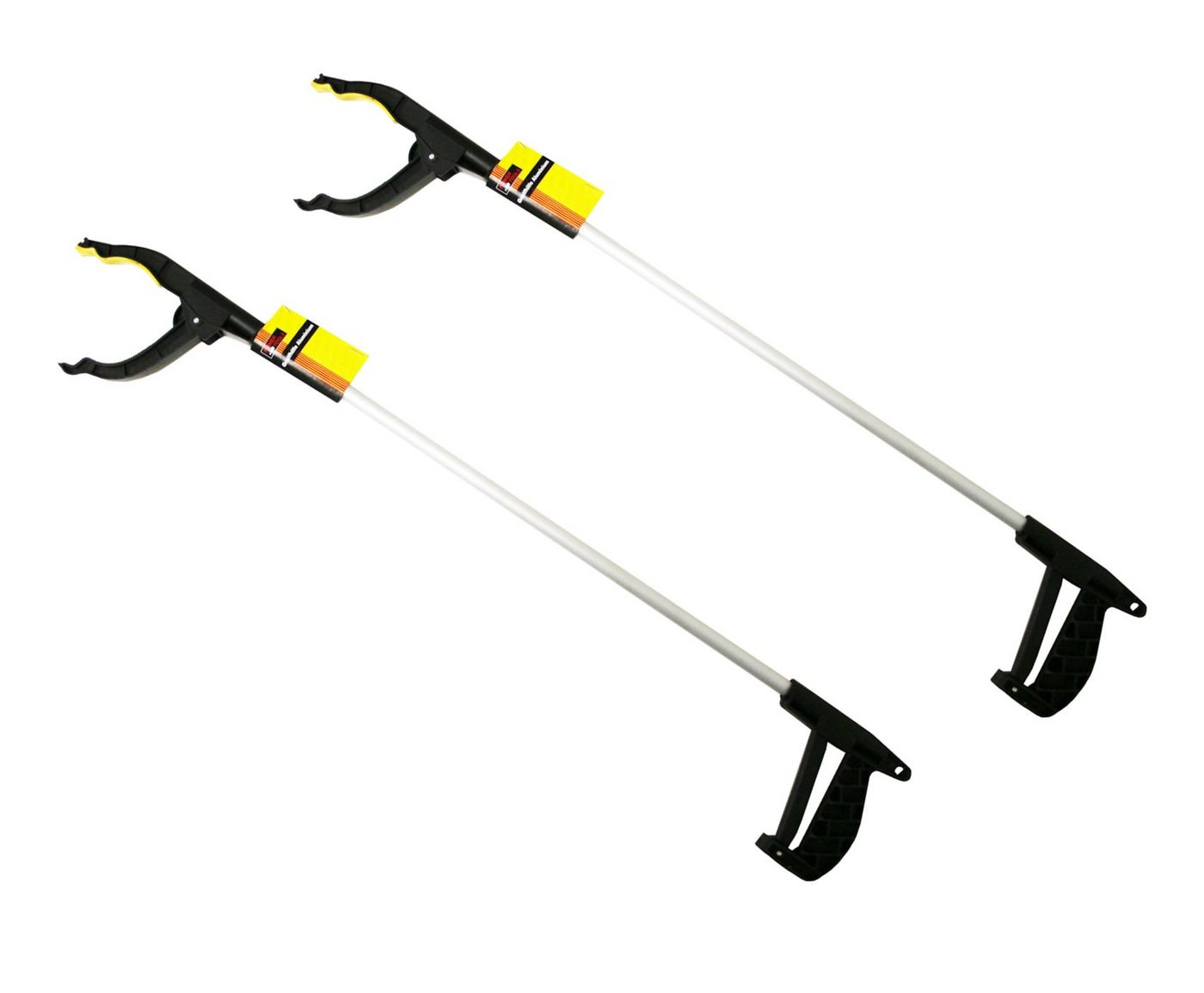 Spetebo Greifzange 2er Set Greifhilfe mit Magnet - Aluminium 76 cm, Set 2-tlg., 2er Set oder Einzelstück, Links- und Rechtshänder geeignet Spetebo Greifzange 2er Set Greifhilfe mit Magnet - Aluminium 76 cm, Set 2-tlg., 2er Set oder Einzelstück, Links- und Rechtshänder geeignet von Spetebo
