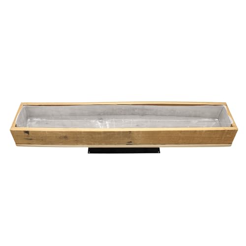 Spetebo Holz Pflanzkasten Natur mit Folie - 70 x 13 cm - Großer Blumenkasten zum direkten Bepflanzen - Garten Deko Pflanzkasten Blumentablett Pflanzentablett Kräuterbeet Dekotablett Spetebo Holz Pflanzkasten Natur mit Folie - 70 x 13 cm - Großer Blumenkasten zum direkten Bepflanzen - Garten Deko Pflanzkasten Blumentablett Pflanzentablett Kräuterbeet Dekotablett von Spetebo