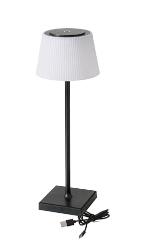 Spetebo LED Akku Tischleuchte mit Touch Funktion und 3 Helligkeitsstufen - 38 x 13 cm - Deko Lampe warm weiß wiederaufladbar - Touch Control Nachttischlampe Schreibtischlampe kabellos von Spetebo