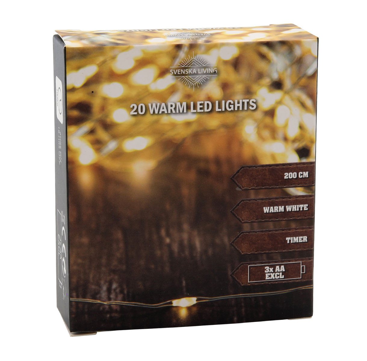 Spetebo LED-Lichterkette Draht Lichterkette warm weiß - 2 m / 20 LED, 20-flammig, Deko Beleuchtung Batterie betrieben Spetebo LED-Lichterkette Draht Lichterkette warm weiß - 2 m / 20 LED, 20-flammig, Deko Beleuchtung Batterie betrieben von Spetebo