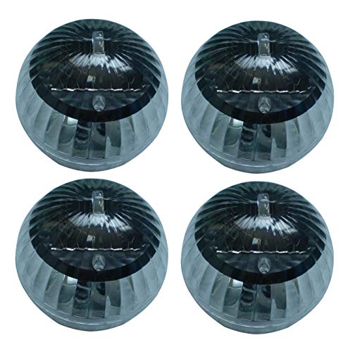 Spetebo LED Schwimmkugeln 4er Set mit Farbwechsel - Solar Teichlampe - Kugel Lampe ideal für Teich und Schwimmbad von Spetebo