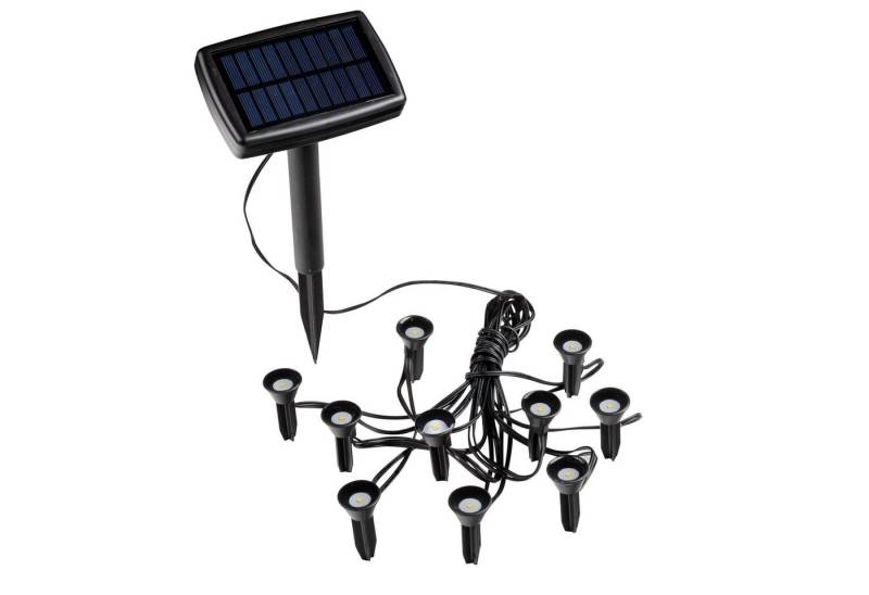 Spetebo LED Solarleuchte LED Solar Pflanzenstrahler klein - 10er Set, Ein-/Ausschalter, LED fest verbaut, warm weiß, Mini Garten Strahler Deko Beleuchtung für außen Spetebo LED Solarleuchte LED Solar Pflanzenstrahler klein - 10er Set, Ein-/Ausschalter, LED fest verbaut, warm weiß, Mini Garten Strahler Deko Beleuchtung für außen von Spetebo