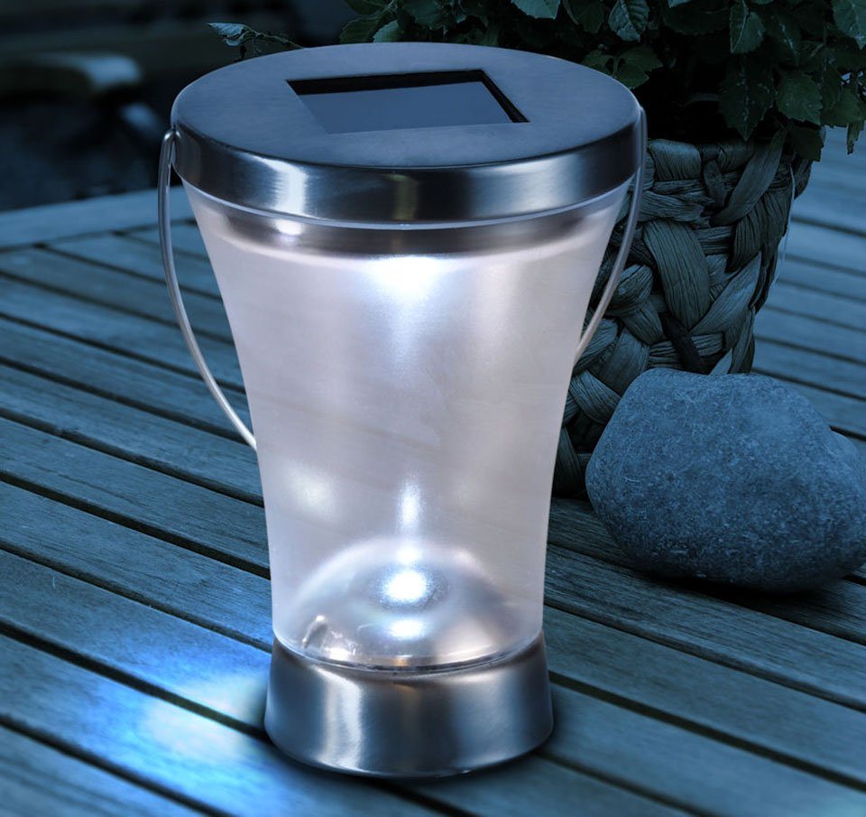 Spetebo LED Solarleuchte Solar Laterne 48 cm - 2er Set - Solarlampe, 2, LED, kaltweiß, Solarlampe im 2er Set zum hinstellen oder hängen Spetebo LED Solarleuchte Solar Laterne 48 cm - 2er Set - Solarlampe, 2, LED, kaltweiß, Solarlampe im 2er Set zum hinstellen oder hängen von Spetebo