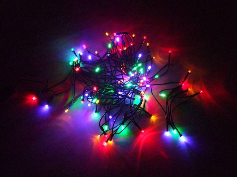 Spetebo Lichterkette LED Weihnachts Lichterkette bunt - 120 LED, 120-flammig Spetebo Lichterkette LED Weihnachts Lichterkette bunt - 120 LED, 120-flammig von Spetebo