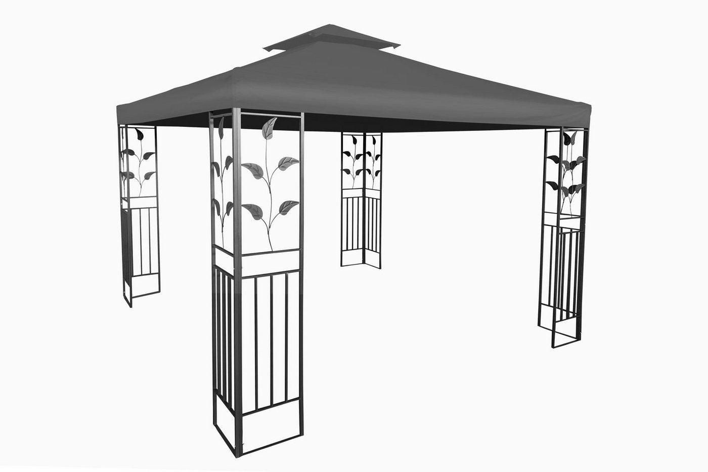 Spetebo Pavillon-Ersatzdach Ersatzdach mit Kaminabzug - anthrazit, (Stück, Ersatzdach), PVC Pavillondach wasserdicht von Spetebo