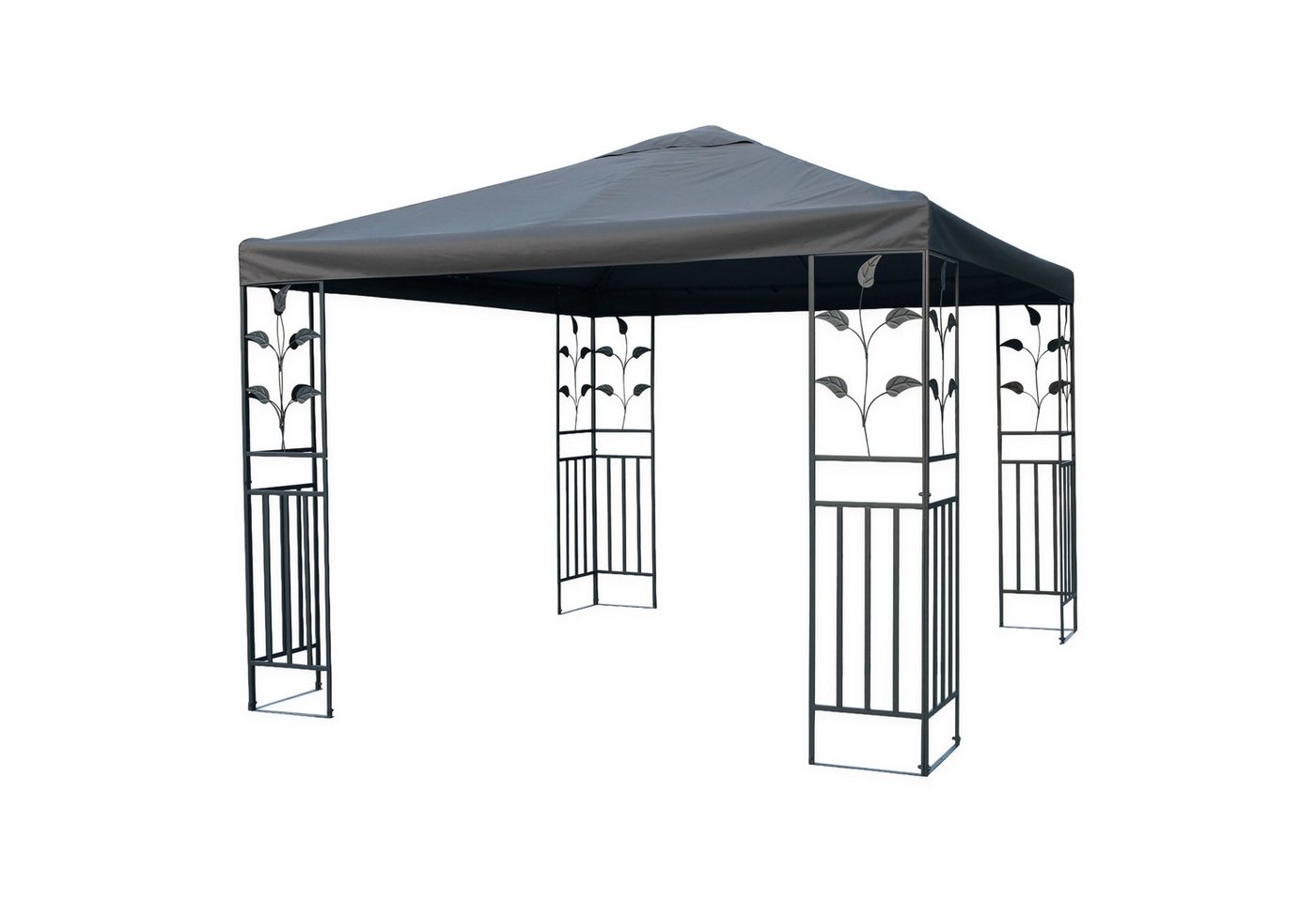 Spetebo Pavillon-Ersatzdach Ersatzdach mit PVC-Beschichtung - anthrazit, (Stück, Ersatzdach), PVC Pavillondach wasserdicht von Spetebo