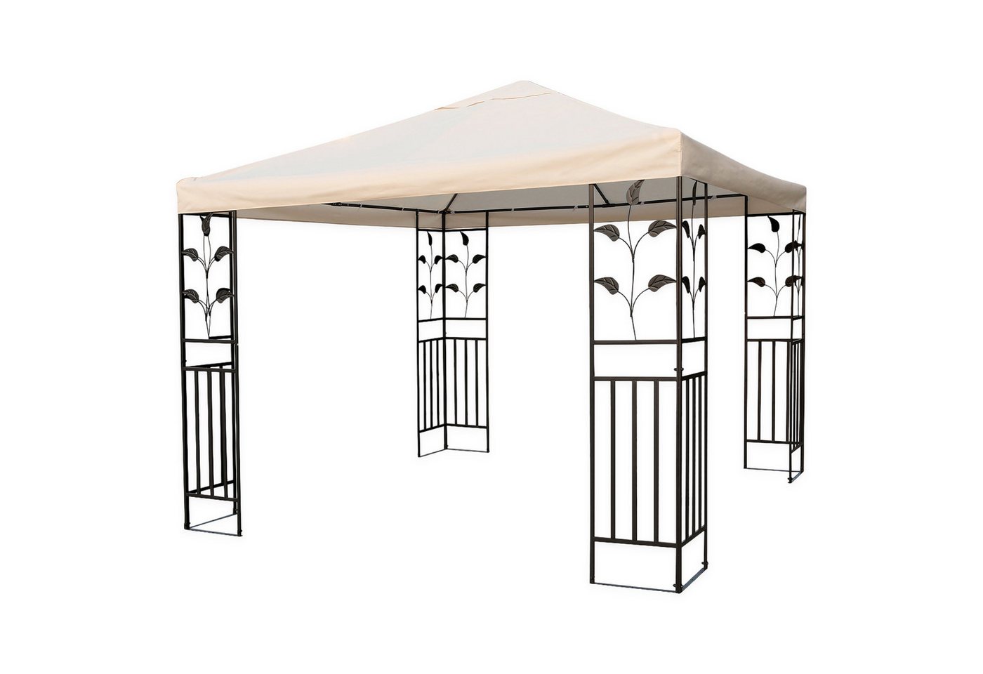Spetebo Pavillon-Ersatzdach Ersatzdach mit PVC-Beschichtung - beige, (Stück, Ersatzdach), PVC Pavillondach wasserdicht von Spetebo