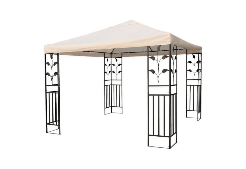 Spetebo Pavillon-Ersatzdach Ersatzdach mit PVC-Beschichtung - beige, (Stück, Ersatzdach), PVC Pavillondach wasserdicht von Spetebo