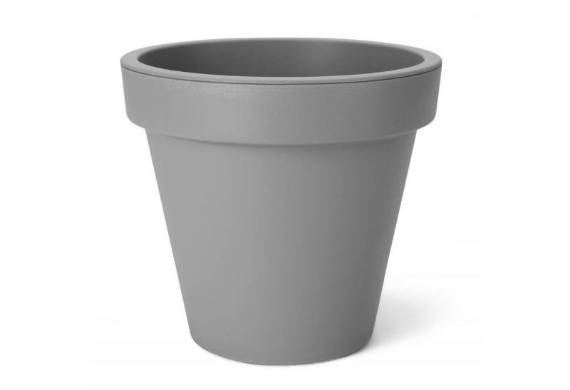 Spetebo Pflanzkübel Kunststoff Pflanzkübel rund XXS Ø 20 cm hellgrau (Stück, 1 St., Blumentopf), klassischer runder Pflanzkübel für den Garten Spetebo Pflanzkübel Kunststoff Pflanzkübel rund XXS Ø 20 cm hellgrau (Stück, 1 St., Blumentopf), klassischer runder Pflanzkübel für den Garten von Spetebo