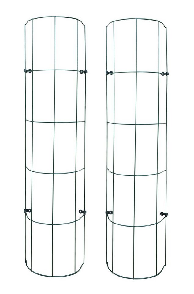 Spetebo Rankgitter 2er Set Rankgitter für Fallrohre 100 cm grün Set, 2 St., Rankgitter, Halbrundes Gitter aus Stahl Spetebo Rankgitter 2er Set Rankgitter für Fallrohre 100 cm grün Set, 2 St., Rankgitter, Halbrundes Gitter aus Stahl von Spetebo