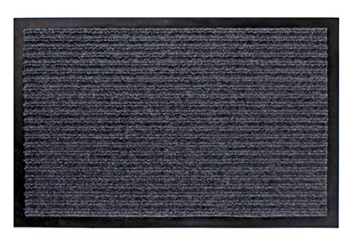Spetebo Schmutzfangmatte grau - 60 cm x 90 cm - Fußmatte Fußabtreter Türmatte Außen von Spetebo