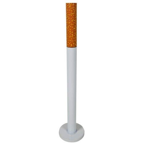 Spetebo Standaschenbecher in Zigarettenform - 72 cm - Freistehender Aschenbecher mit Standfuß - Stehascher Zigarette Ascher für draußen von Spetebo