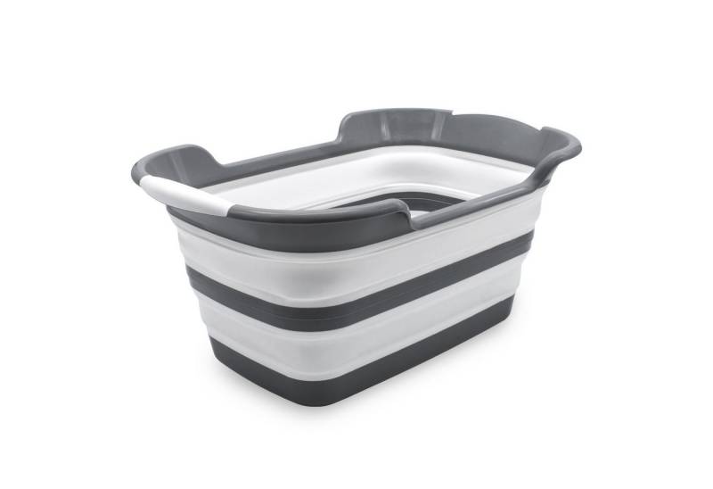 Spetebo Wäschekorb Silikon Wanne faltbar weiß 60 x 40 cm - 27 Liter Spetebo Wäschekorb Silikon Wanne faltbar weiß 60 x 40 cm - 27 Liter von Spetebo