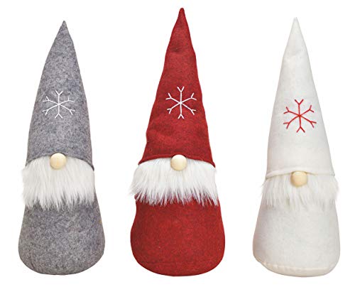 Spetebo Wichtel XXL im 3er Set - 50 cm in 3 Farben - Deko Weihnachtszeit Wichtel sitzend Weihnachtswichtel Spetebo Wichtel XXL im 3er Set - 50 cm in 3 Farben - Deko Weihnachtszeit Wichtel sitzend Weihnachtswichtel von Spetebo