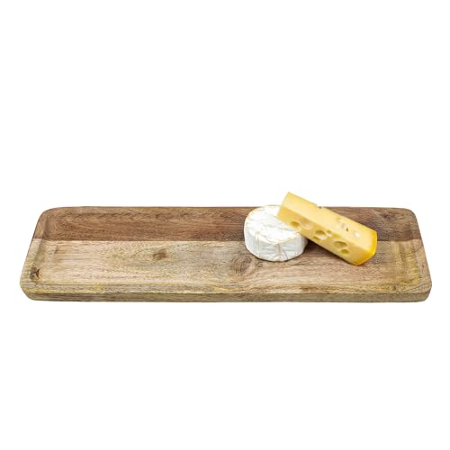 XXL Mango Servierplatte lebensmittelecht - 61 x 17 cm - Deko Kerzenbrett rechteckig natur - Servierbrett Serviertablett Käseplatte Wurstplatte Kerzentablett Dekotablett Tischdeko wiederverwendbar XXL Mango Servierplatte lebensmittelecht - 61 x 17 cm - Deko Kerzenbrett rechteckig natur - Servierbrett Serviertablett Käseplatte Wurstplatte Kerzentablett Dekotablett Tischdeko wiederverwendbar von Spetebo