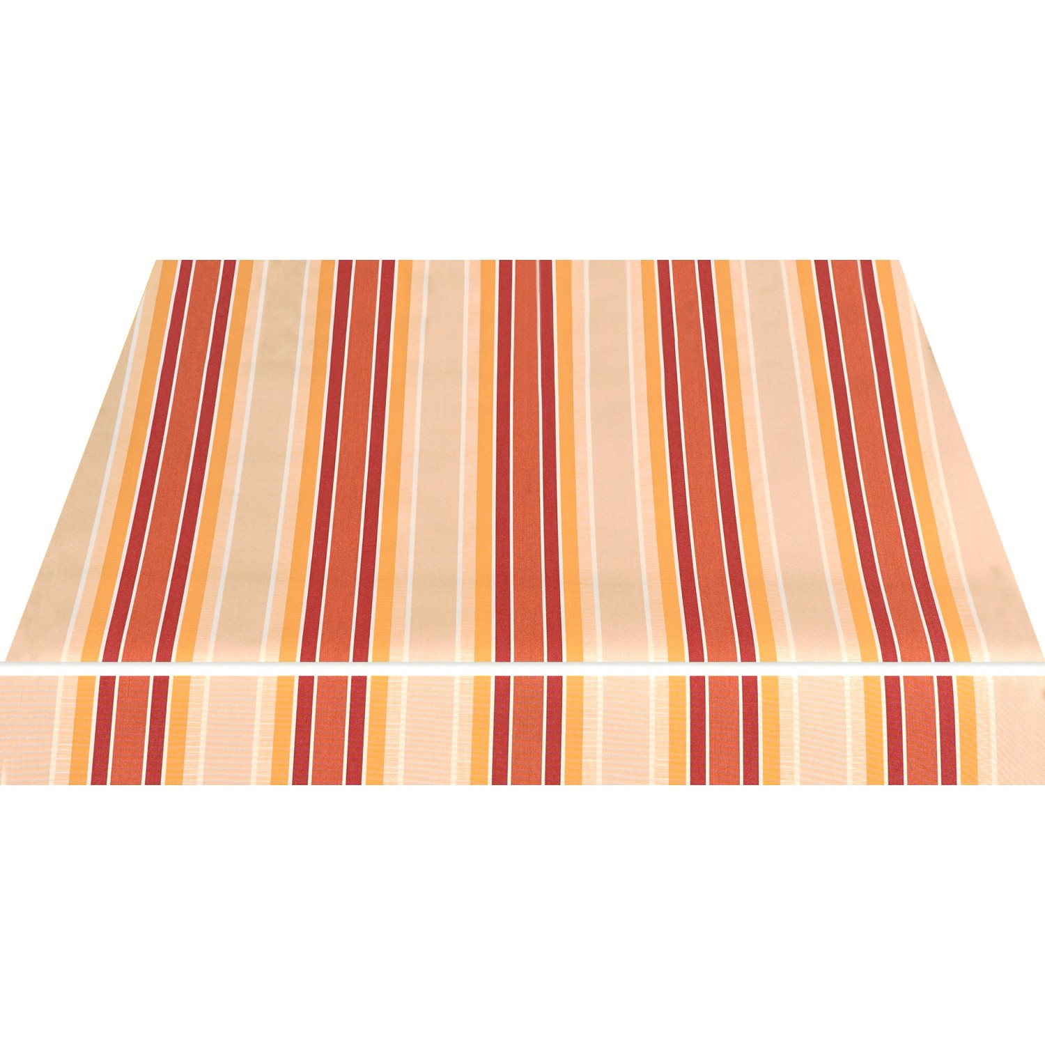 Spettmann Gelenkarmmarkise Star Fix B 350 cm x T 250 cm Orange-Rot Gestreift von Spettmann