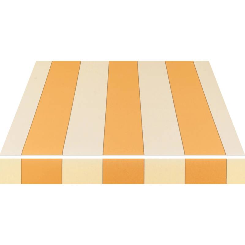 Spettmann Gelenkarmmarkise Star Klassik B 400 x T 200 cm Beige-Orange Gestreift von Spettmann