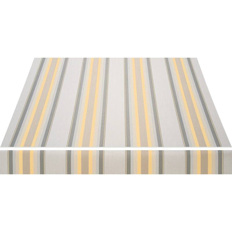 Spettmann Kassettenmarkise VC 1000 450 x 200 cm Gelb-Grau-Gestr. Gestell Weiß von Spettmann