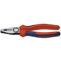 Kombizange L.180mm pol.Mehrkomp.-Hülle KNIPEX von Knipex