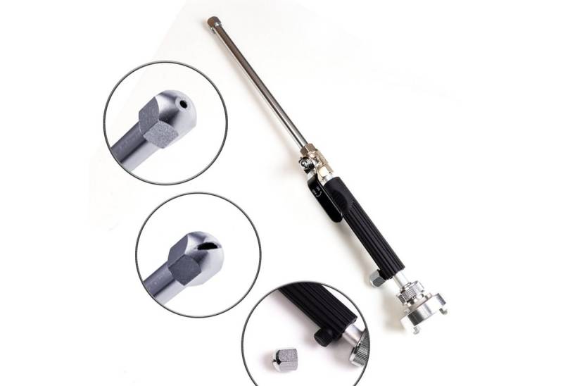 SpiceFlow Multifunktionsbrause HydroJet, Hohlstrahlrohr, Storz D, Storz-D Anschluss Multifunktional und 2-fach verstellbar von SpiceFlow