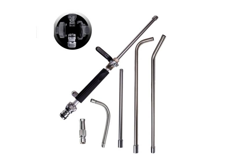 SpiceFlow Multifunktionsbrause HydroJet SpiceFlow® Set: Profi Gardena kompatibel, 3/4 Zoll Profi-Gardena Anschluss Multifunktional stufenlos verstellbar von SpiceFlow