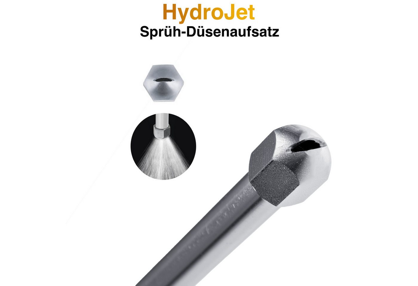 SpiceFlow Multifunktionsbrause HydroJet SpiceFlow® Sprüh-Düsenaufsatz 1/4" SpiceFlow Multifunktionsbrause HydroJet SpiceFlow® Sprüh-Düsenaufsatz 1/4" von SpiceFlow