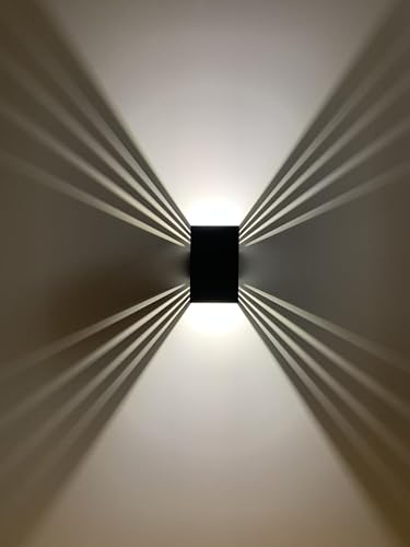 SpiceLED Wandleuchte | ShineLED-Outdoor 2.0 | 2x6W Weiß | Schatteneffekt | High-Power LED Wandlampe von SpiceLED