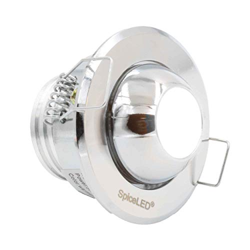 SpiceLED Einbau-LED-Strahler | Mini-DownLED | 3W neutralweiß 230V | High-Power LED Deckenstrahler dimmbar von SpiceLED