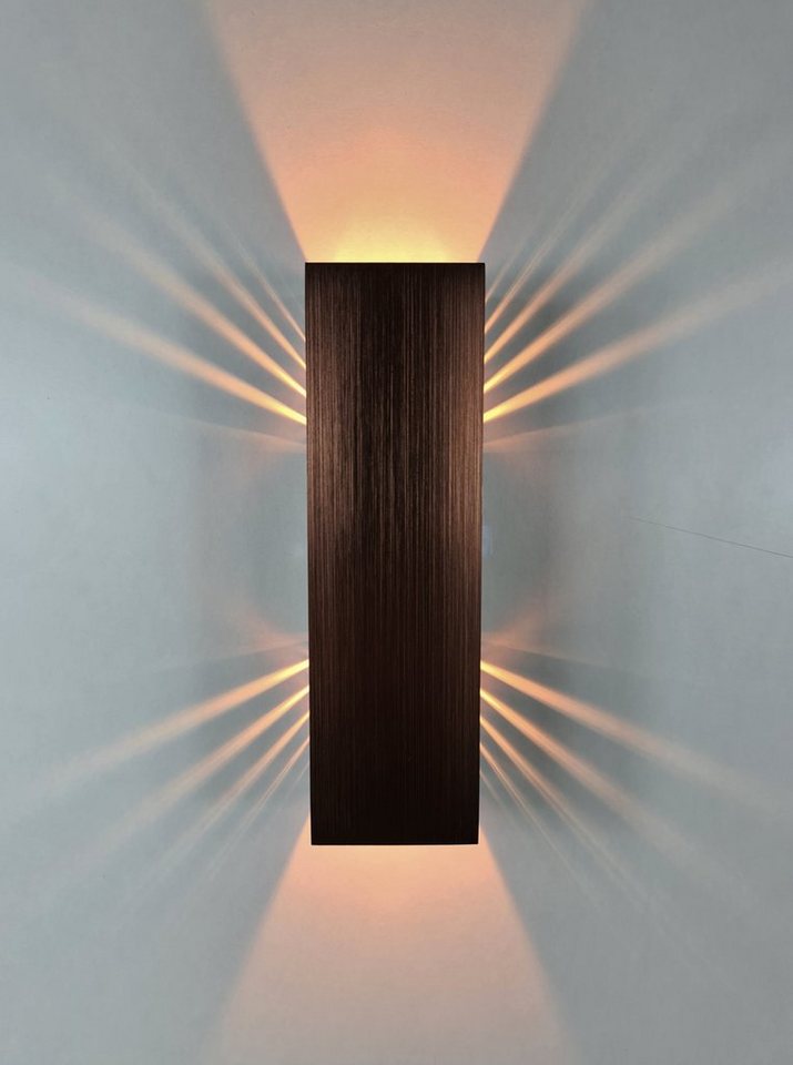 SpiceLED LED Wandleuchte Kupfer Edition, Warmweiß (2700 K), LED fest integriert, Warmweiß, 6 Watt von SpiceLED