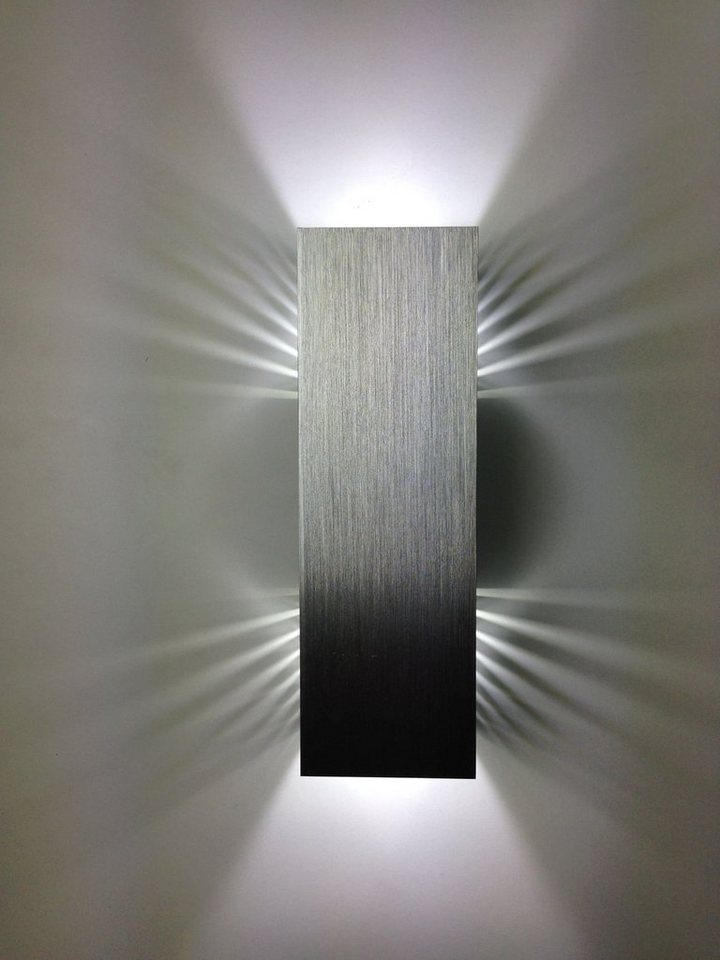 SpiceLED LED Wandleuchte ShineLED, Weiß (4200 K), LED fest integriert, Warmweiß, Patentiertes Design von SpiceLED