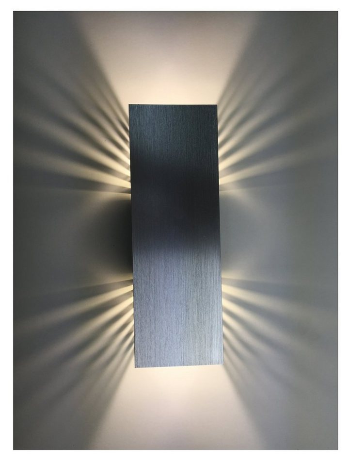 SpiceLED LED Wandleuchte ShineLED, Weiß (4200 K), LED fest integriert, Warmweiß, 30 Watt, Lichtfarbe weiß, dimmbar, indirekte Beleuchtung mit Schatteneffekt, Up & Down Licht von SpiceLED