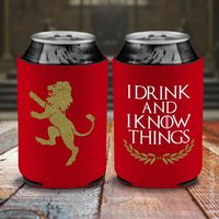 Ich Trinke Und Weiß Dinge Bierdosenkühler Got Neopren-Getränkehülle von Spicetag