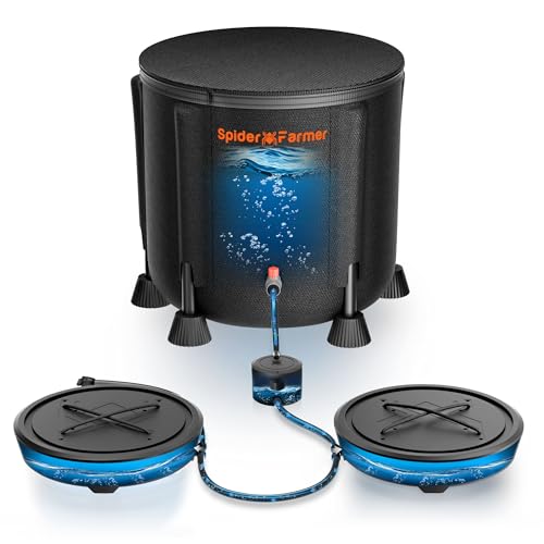 Spider Farmer Automatische Bewässerung Selbstbewässerungssystem 2er-Set, Bewässerungssystem mit 50L Wasserbehälter und Stoff-topfboden, Selbstbewässerung für Zimmerpflanzen und Indoor Growzelte Spider Farmer Automatische Bewässerung Selbstbewässerungssystem 2er-Set, Bewässerungssystem mit 50L Wasserbehälter und Stoff-topfboden, Selbstbewässerung für Zimmerpflanzen und Indoor Growzelte von Spider Farmer