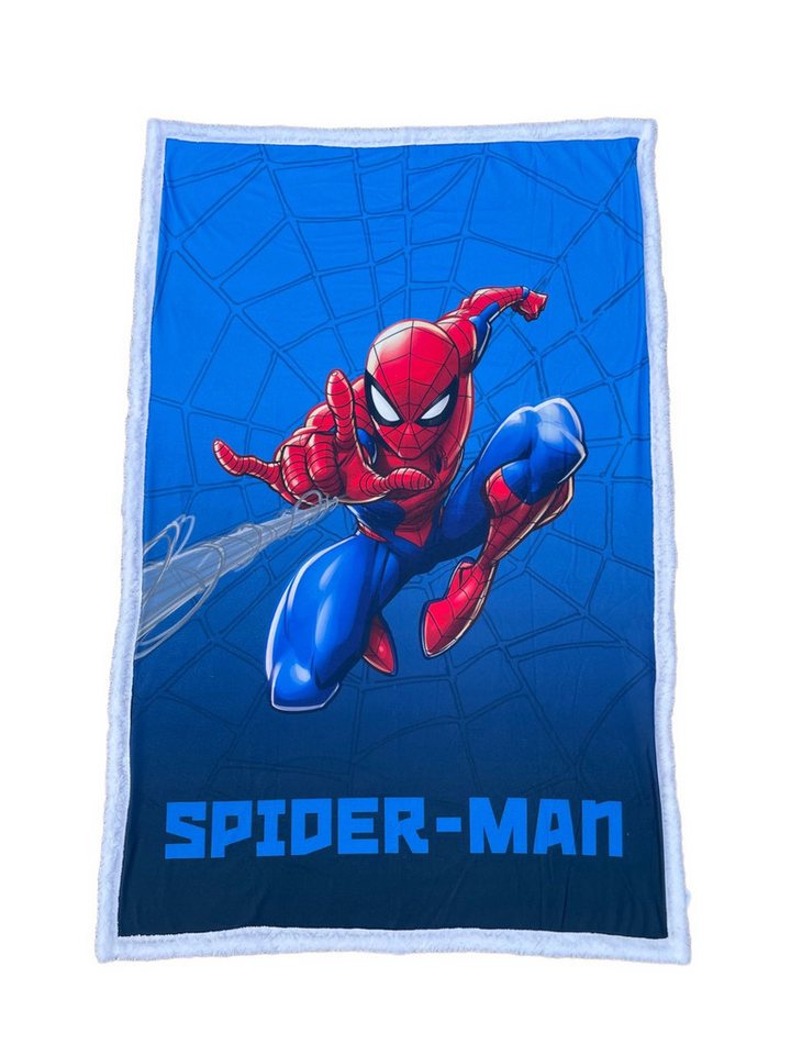 Kinderdecke Superhelden-Sherpa-Qualität, 150 x 100 cm, Spiderman Kinderdecke Superhelden-Sherpa-Qualität, 150 x 100 cm, Spiderman von Spiderman